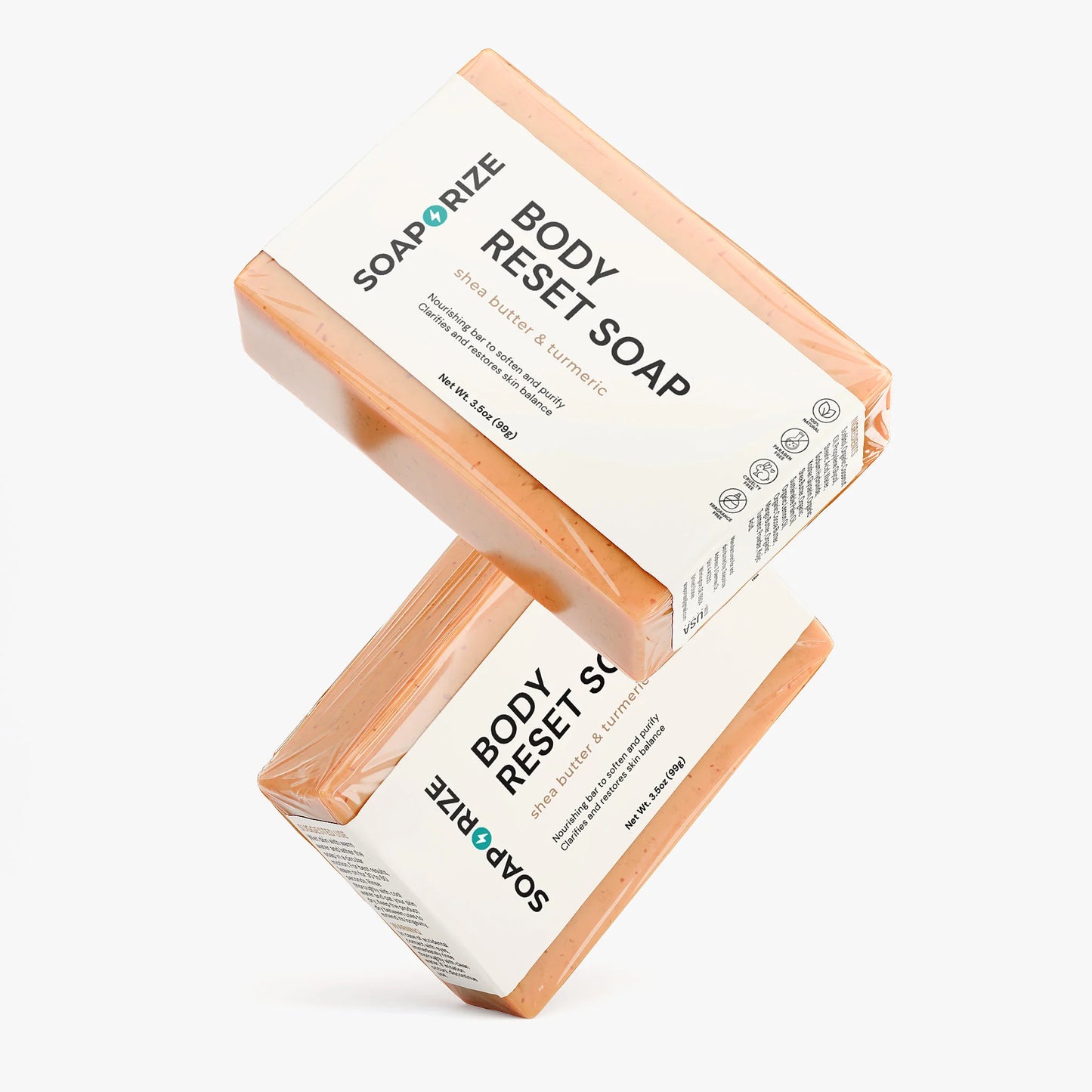 Antibacterial armpit soap – Body Reset Soap for odor-prone skin with natural plant-based formula