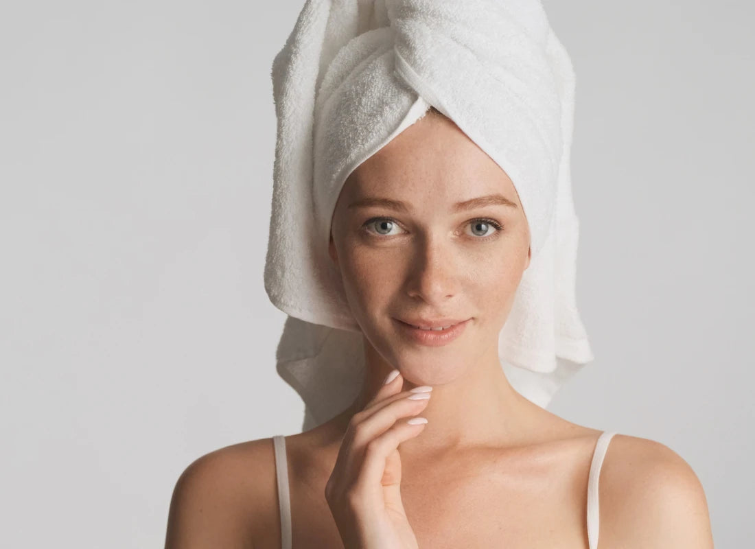 Woman using antibacterial soap for body odor on armpits during her daily cleanse routine