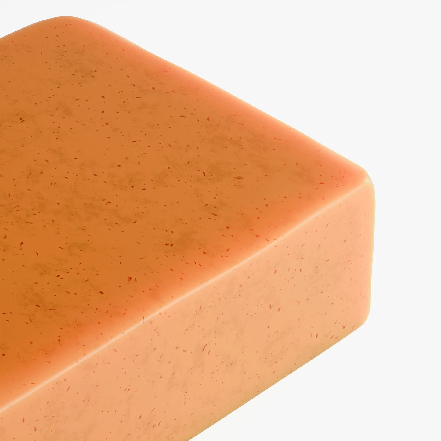 Antibacterial soap for underarms and armpit odor – close-up of Body Reset Soap natural texture