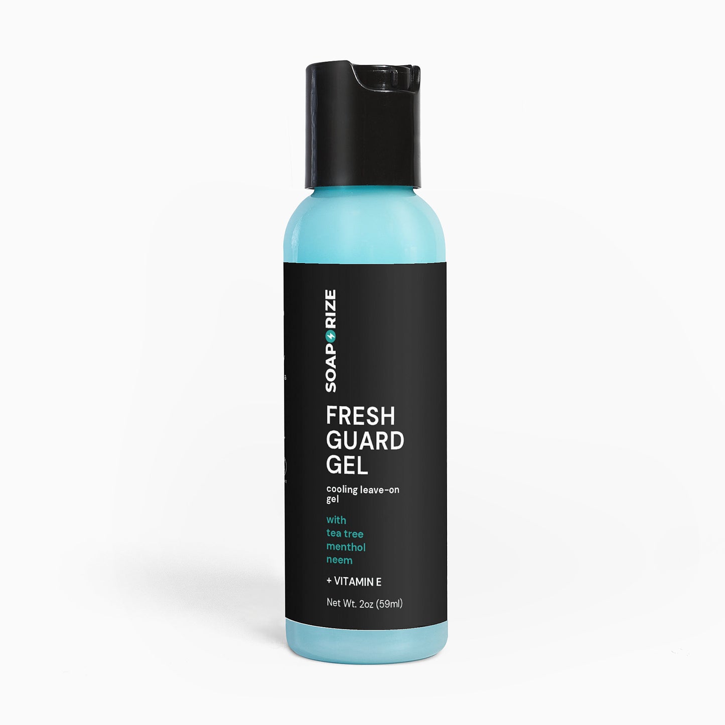 Soaporize FreshGuard Gel: lightweight refreshing gel designed to cool, hydrate, and support odor-prone skin