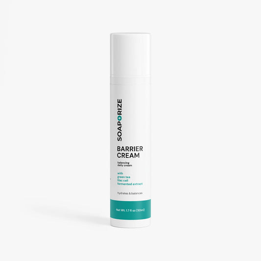 Soaporize Barrier Cream – balancing body odor cream for armpit smell treatment and daily hydration