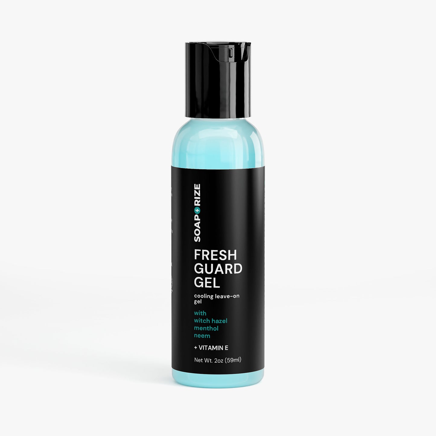 FreshGuard Gel by Soaporize - best solution for underarm odor with witch hazel, menthol, and neem