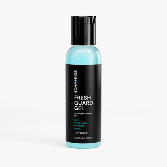 FreshGuard Gel by Soaporize - best solution for underarm odor with witch hazel, menthol, and neem