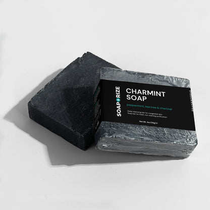 Antibacterial charcoal soap for body odor cure and underarm smell control – Soaporize Cleanse step