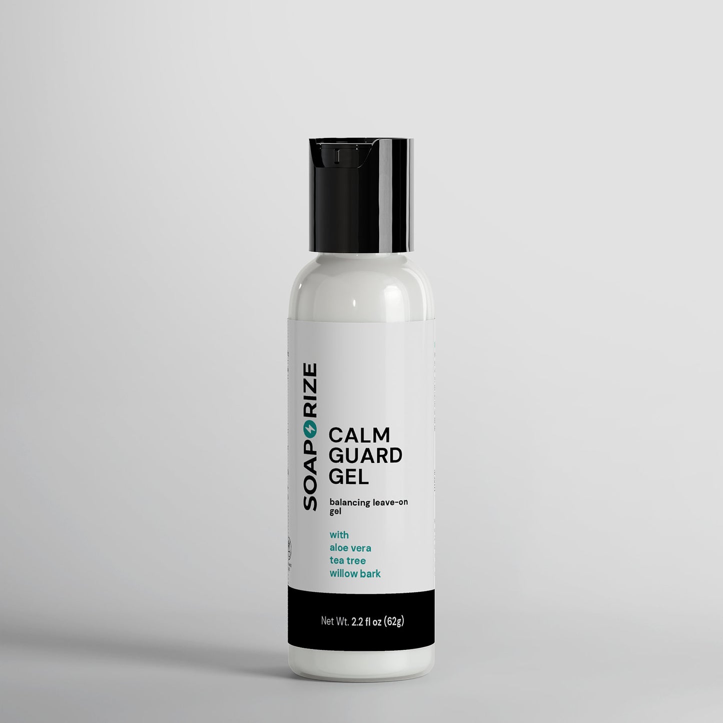 Soaporize CalmGuard Gel - soothing botanical formula designed to calm, hydrate, and support odor-prone skin