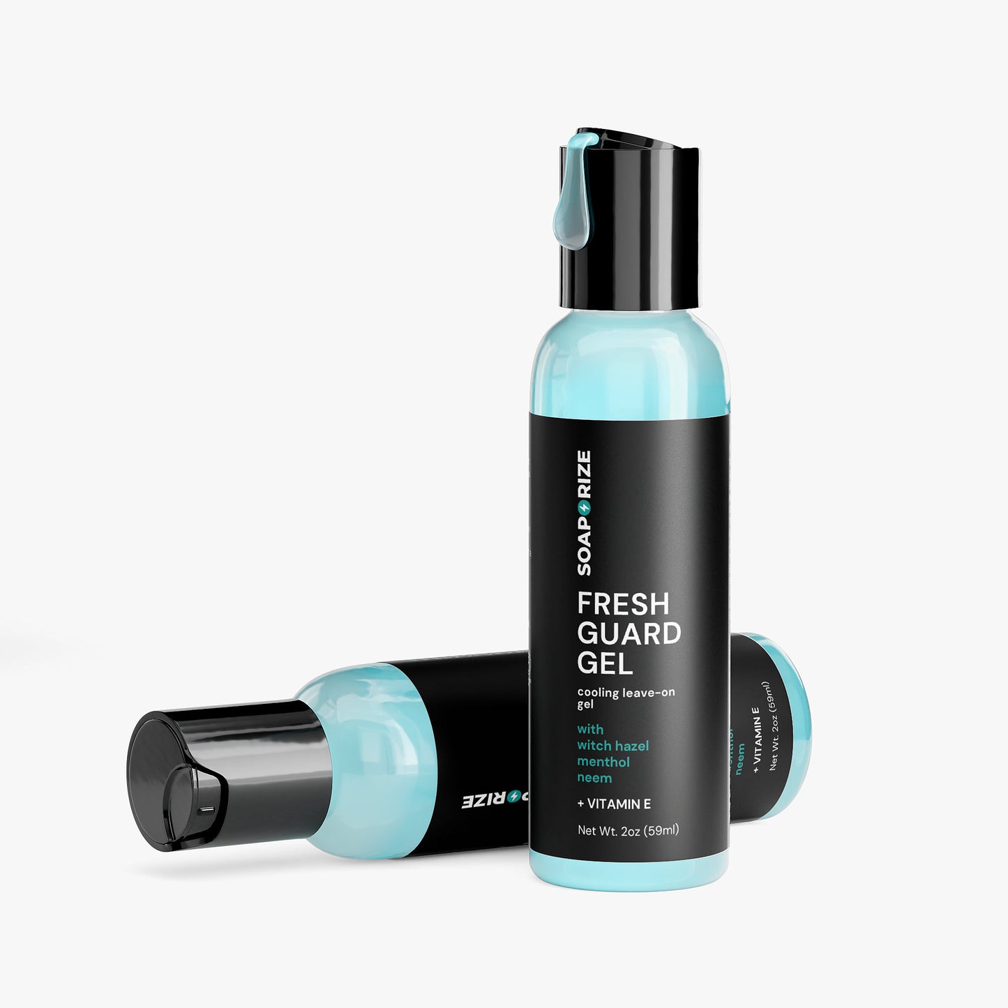 Soaporize FreshGuard Gel in use - effective solution for armpit smell with botanical ingredients